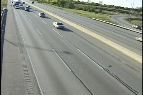 Traffic on Expressway 4 Stock Footage 298650