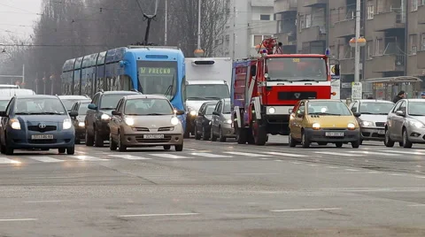 Traffic fast Video stock 1089561