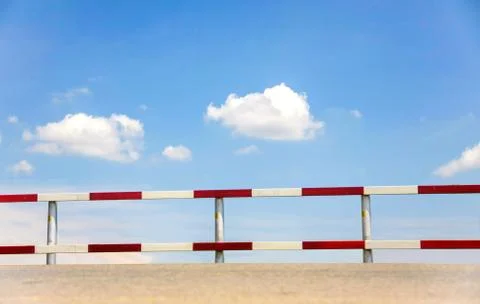 Traffic fence Stock Photos