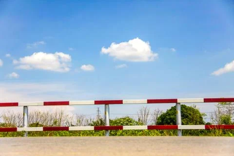 Traffic fence Stock Photos