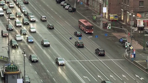 Traffic Stock Footage 1079173