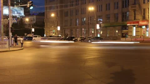 Traffic Video stock 11404488