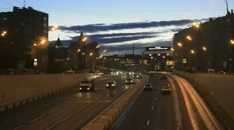 Traffic Stock Footage 12676655