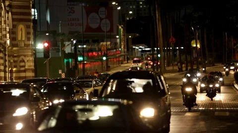 Traffic Stock Footage 105645360