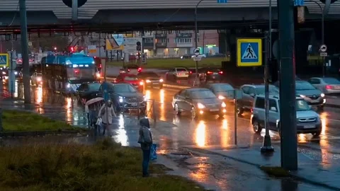 Traffic Stock Footage 217427323