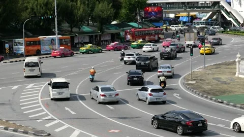 Traffic Stock Footage 256290905