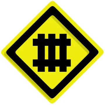 Traffic of frame on white background Stock Illustration