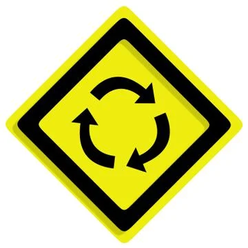 Traffic of frame on white background Stock Illustration