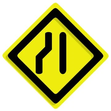 Traffic of frame on white background Illustrazione stock