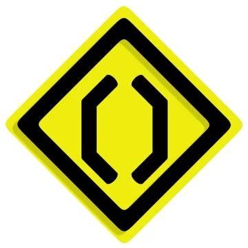 Traffic of frame on white background Stock Illustration