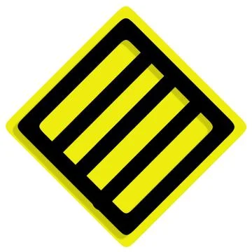 Traffic of frame on white background Stock Illustration