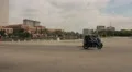 Traffic on Galle Face Center Road in Colombo HD Footage