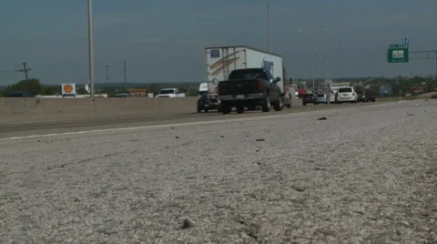 Traffic ground shot 3 Video stock 37243589