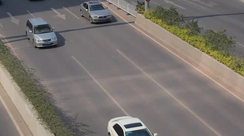 Traffic in Guangzhou China Stock Footage 59122154