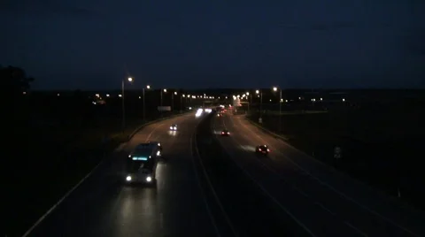 Traffic in Highway Video stock 114013
