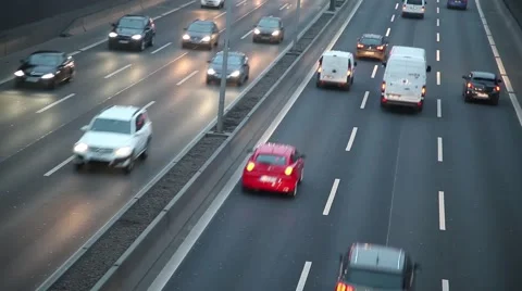 Traffic on highway 스톡 동영상 50211364
