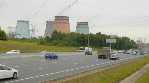 Traffic on highway Stock Footage 54270256