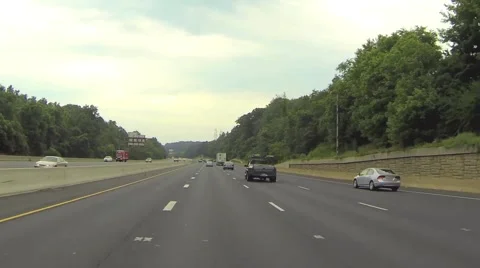 Traffic on Highway Stock Footage 59792017