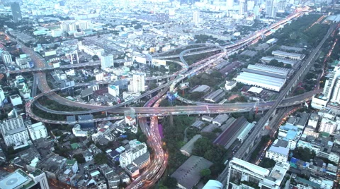 Traffic on highway Video stock 60141741