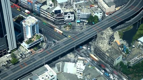 Traffic on highway Video stock 75795799