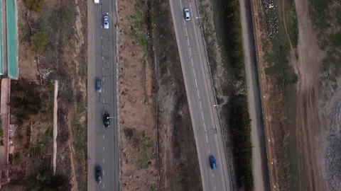 Traffic On The Highway Stock Footage 168954103