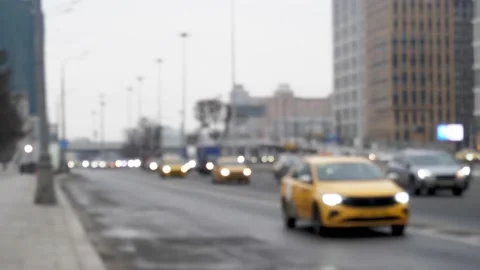 Traffic on the highway . Stock Footage 231615631