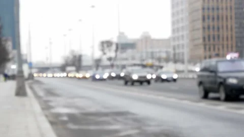 Traffic on the highway . Stock Footage 231615632