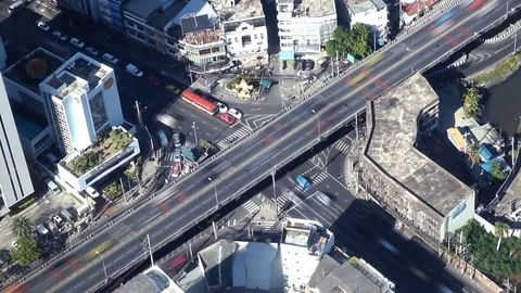 Traffic on highway, time lapse Video stock 75818158