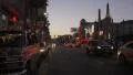 Traffic on Hollywood Boulevard at sunset 4k or 4k+ Resolution