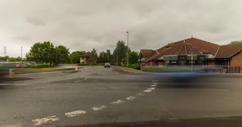 Traffic Hyper-lapse, Time-lapse Stock Footage 132170015
