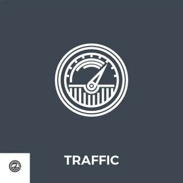 Traffic icon vector. Stock Illustration