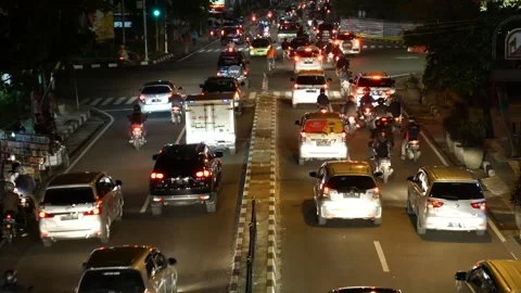 Traffic in Indonesia Stock Footage 290441194
