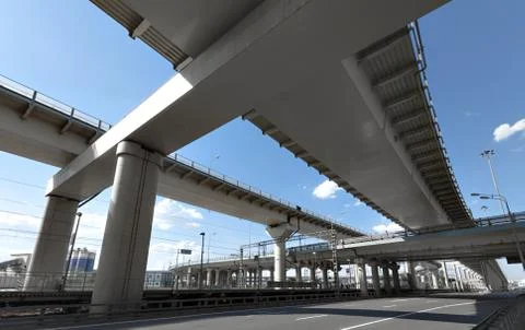 Traffic intersection Stock Photos