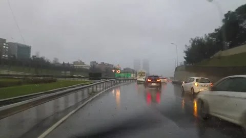 Traffic in Istanbul 1 Stock Footage 163367789