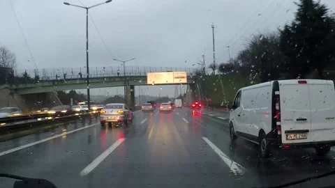 Traffic in Istanbul 11 Stock Footage 163368162