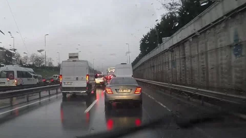 Traffic in Istanbul 2 Stock Footage 163367808