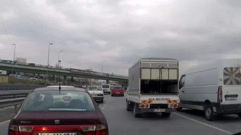 Traffic in Istanbul 3 Stock Footage 163367830