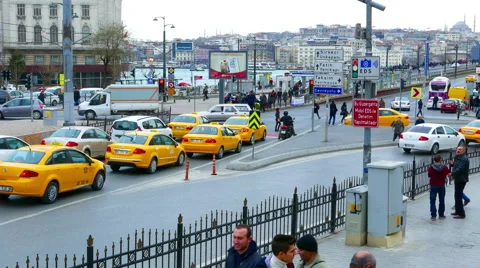 Traffic in Istanbul Stock-Footage 66506119