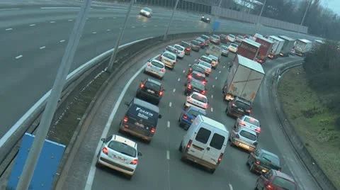 Traffic Jam 01 Stock Footage 11233318