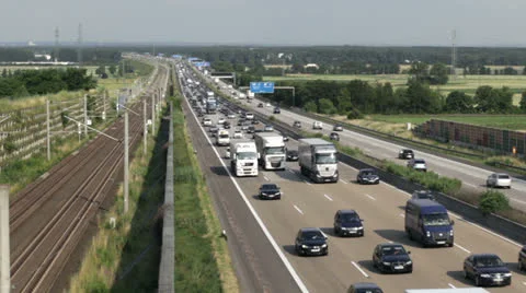 Traffic Jam 01 Stock-Footage 25377395