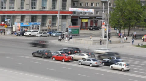 Traffic jam 6436 Stock Footage 26615547