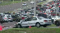 Traffic Jam & Car Wreck HD Footage