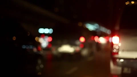 Traffic Jam in the city Stock Footage 50684420