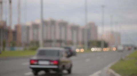 Traffic Jam in the city. Stock Footage 68200587