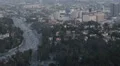 Traffic Jam Congestion US Freeway Highway Cars Slowly Passing Los Angeles Street HD Footage