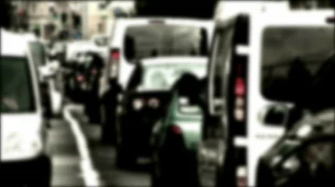 Traffic jam 스톡 동영상 521567