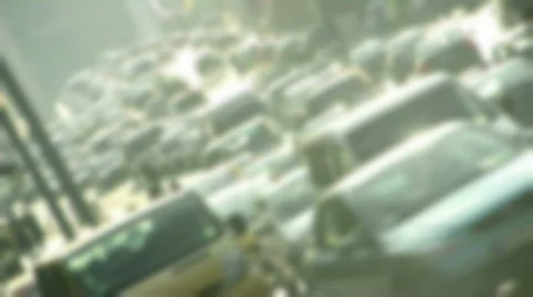 Traffic jam Stockbeeldmateriaal 524373