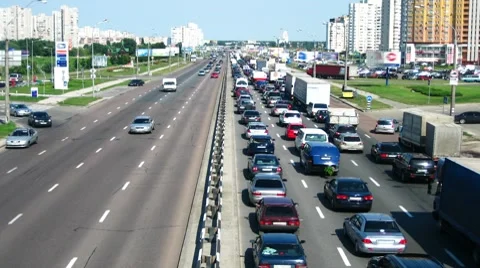 Traffic Jam Stock Footage 8550234