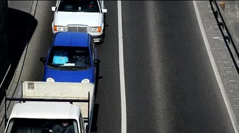 Traffic jam Stock Footage 10844603