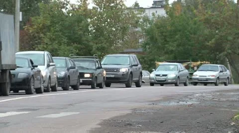 Traffic jam Vídeo Stock 12160112